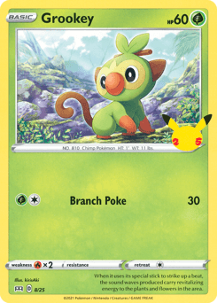 Grookey Normal - McDonald's Collection 2021