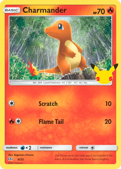 Charmander Normal - McDonald's Collection 2021
