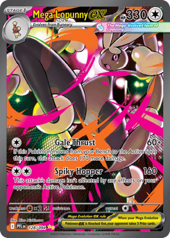 Mega Lopunny ex Normal - Phantasmal Flames