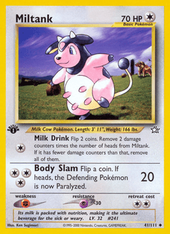Miltank 1st Edition - Neo Genesis