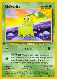 Chikorita 1st Edition - Neo Genesis