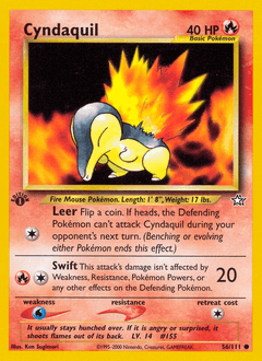 Cyndaquil 1st Edition - Neo Genesis