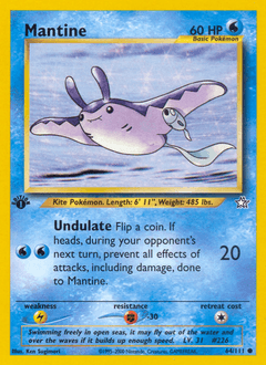 Mantine 1st Edition - Neo Genesis
