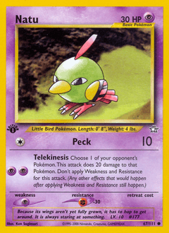 Natu 1st Edition - Neo Genesis