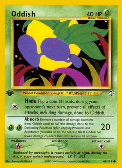 Oddish 1st Edition - Neo Genesis