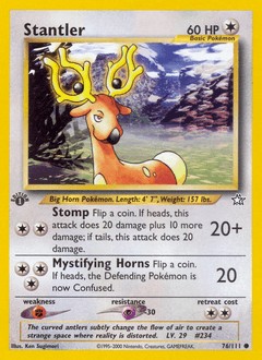 Stantler 1st Edition - Neo Genesis
