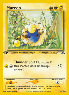 Mareep 1st Edition - Neo Discovery