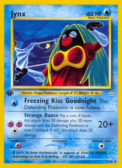 Jynx 1st Edition - Neo Revelation
