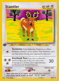 Stantler 1st Edition - Neo Revelation