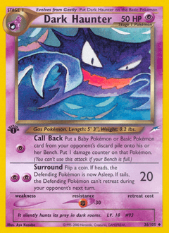 Dark Haunter 1st Edition - Neo Destiny