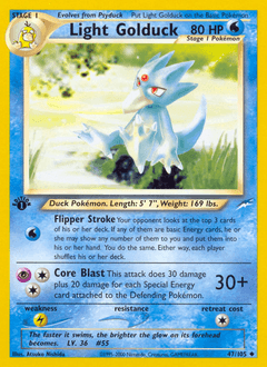 Light Golduck 1st Edition - Neo Destiny