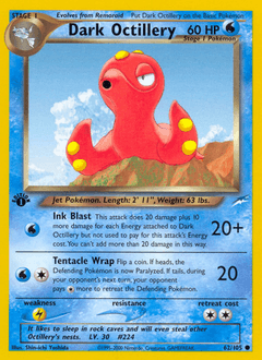 Dark Octillery 1st Edition - Neo Destiny