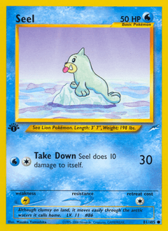 Seel 1st Edition - Neo Destiny