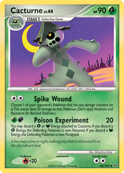 Cacturne Normal - Platinum