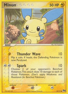 Minun Normal - POP Series 1