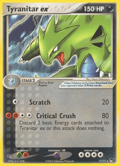 Tyranitar ex Normal - POP Series 1