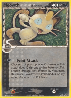 Meowth δ Normal - POP Series 5