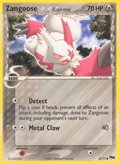 Zangoose δ Normal - POP Series 5