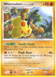 Wormadam Sandy Cloak Normal - POP Series 7