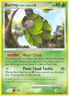 Burmy Plant Cloak Normal - POP Series 7
