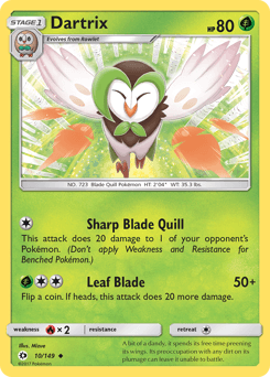 Dartrix Normal - Sun & Moon
