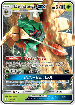 Decidueye-GX Normal - Sun & Moon
