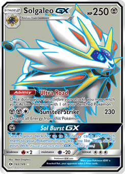 Solgaleo-GX Normal - Sun & Moon