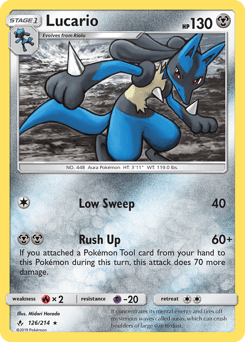 Lucario Holo - Unbroken Bonds