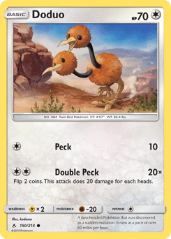 Doduo Normal - Unbroken Bonds