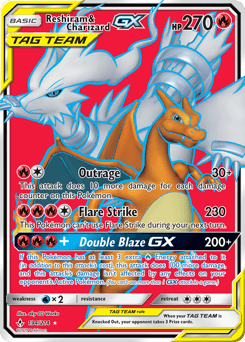 Reshiram & Charizard-GX Normal - Unbroken Bonds
