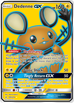 Dedenne-GX Normal - Unbroken Bonds