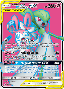 Gardevoir & Sylveon-GX Normal - Unbroken Bonds