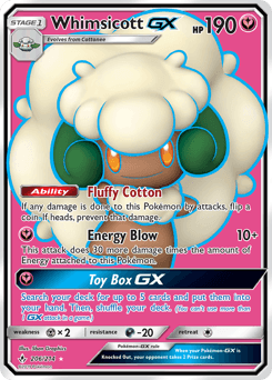 Whimsicott-GX Normal - Unbroken Bonds