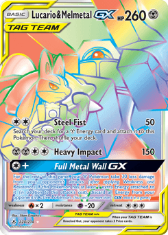 Lucario & Melmetal-GX Normal - Unbroken Bonds