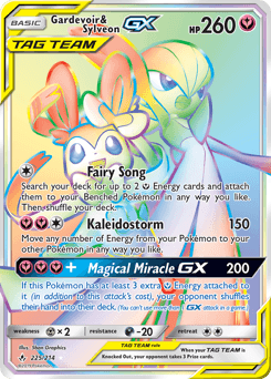 Gardevoir & Sylveon-GX Normal - Unbroken Bonds