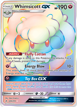 Whimsicott-GX Normal - Unbroken Bonds