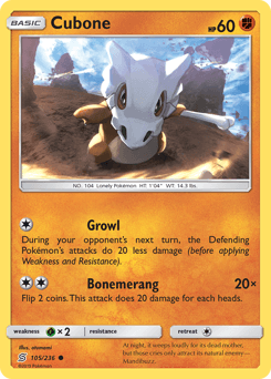 Cubone Normal - Unified Minds