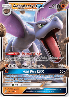 Aerodactyl-GX Normal - Unified Minds