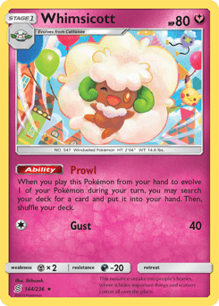 Whimsicott Normal - Unified Minds
