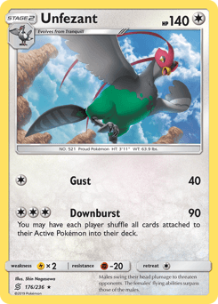 Unfezant Normal - Unified Minds