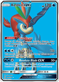 Keldeo-GX Normal - Unified Minds
