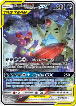 Mega Sableye & Tyranitar-GX Normal - Unified Minds