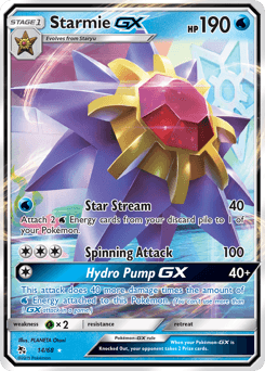 Starmie-GX Normal - Hidden Fates