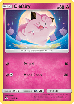 Clefairy Normal - Hidden Fates