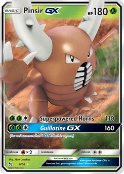 Pinsir-GX Normal - Hidden Fates