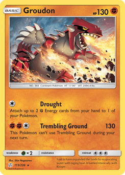 Groudon Normal - Cosmic Eclipse