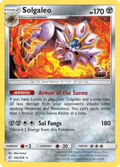 Solgaleo Holo - Cosmic Eclipse