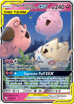 Togepi & Cleffa & Igglybuff-GX Normal - Cosmic Eclipse