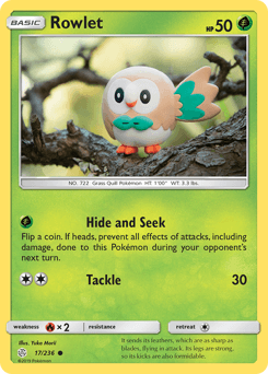 Rowlet Normal - Cosmic Eclipse