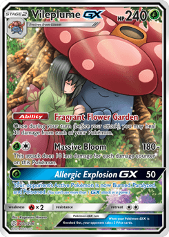 Vileplume-GX Normal - Cosmic Eclipse